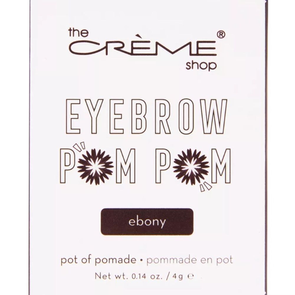 The Crème Shop Eyebrow Pom Pom in Ebony